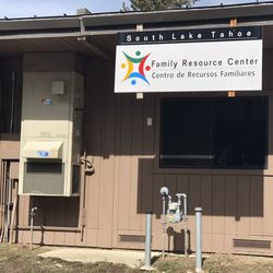 South Lake Tahoe Family Resource Center - Wednesday, April 3, 2019: front of building.