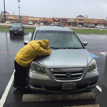 Auto Zone - Store manager Robert replacing them for me in the rain so that I could get home safely. - Auto Parts & Supplies Near Me - Dallas, Texas