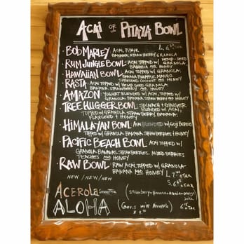 Rum Jungle - Bowl menu - Juice Bars & Smoothies Near Me - San Diego, California Rum Jungle - Bowl menu - Juice Bars & Smoothies Near Me - San Diego, California