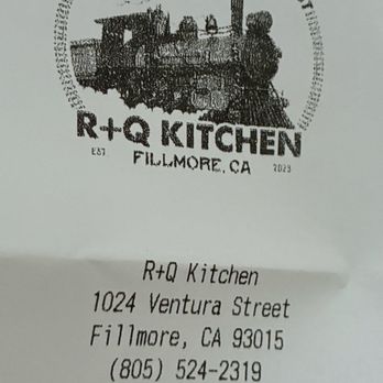 R+Q Kitchen - Ask for Gracie U for good service - Breakfast & Brunch Near Me - Fillmore, California