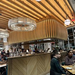 Cool, but not phony bar area. Cool, but not phony bar area.