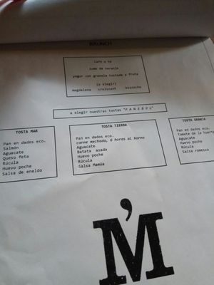 Menu photo 6 Mamúa Madrid, M