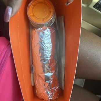 Wake And Late - Burrito in packaging - Breakfast & Brunch Near Me - Los Angeles, California