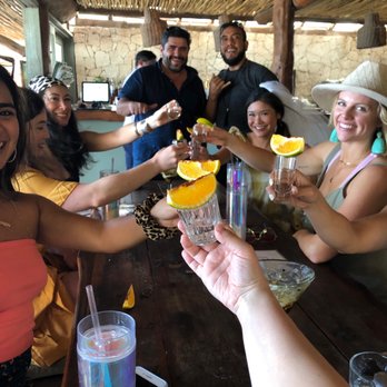 Ahau Tulum - Mezcal shots! With David and Juan Carols! - Hotels Near Me - Tulum, ROO
