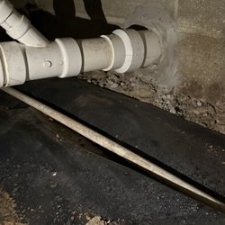 Clean Worx Environmental - Open exposed ground (vapor barrier not ran to the edges)