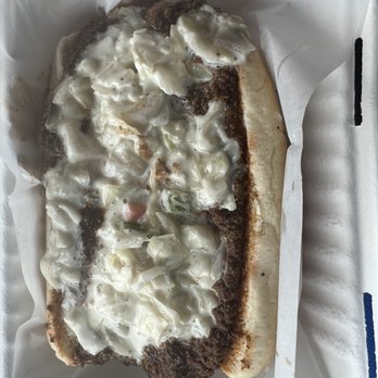 Uncle Franky's - Yep that's coleslaw - Hot Dogs Near Me - Minneapolis, Minnesota