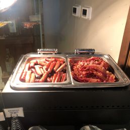 Sausages and bacon! Sausages and bacon!