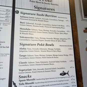 I'a Poke - Menu - Poke Near Me - San Francisco, California