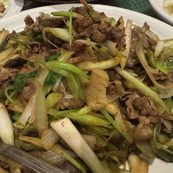 Ma’s House - Green onion lamb - Chinese Near Me - Anaheim, California