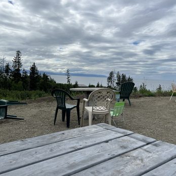 Lighthouse Fish & Chips - Having our lunch on the side of the lighthouse...beautiful day - Seafood Near Me - Homer, Alaska Lighthouse Fish & Chips - Having our lunch on the side of the lighthouse...beautiful day - Seafood Near Me - Homer, Alaska