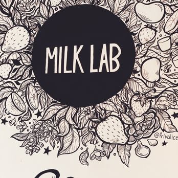 Milk Lab - Cary - Super cute wall mural - Ice Cream & Frozen Yogurt Near Me - Cary, North Carolina