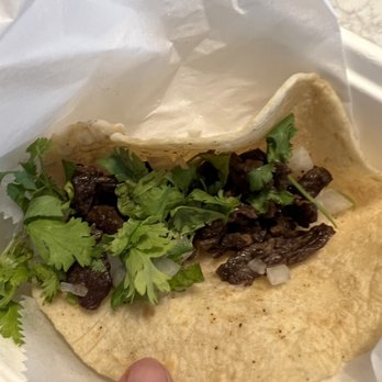Sullivan Taqueria - Carne asada Taco although not enough meat to really taste it to confirm :) - Tacos Near Me - New York, New York Sullivan Taqueria - Carne asada Taco although not enough meat to really taste it to confirm :) - Tacos Near Me - New York, New York