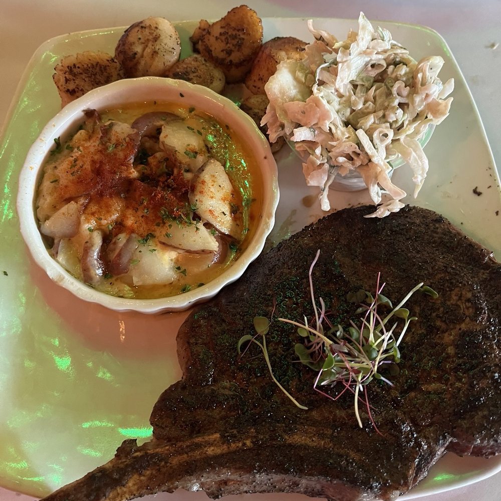 Crab Shack Caribba - Suncrest - Steak Seared Scallops Dinner - Seafood Near Me - Morgantown, West Virginia