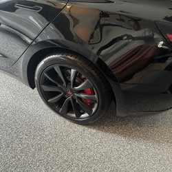 Fine Details - Plasti Wrap rims black and ceramic coat