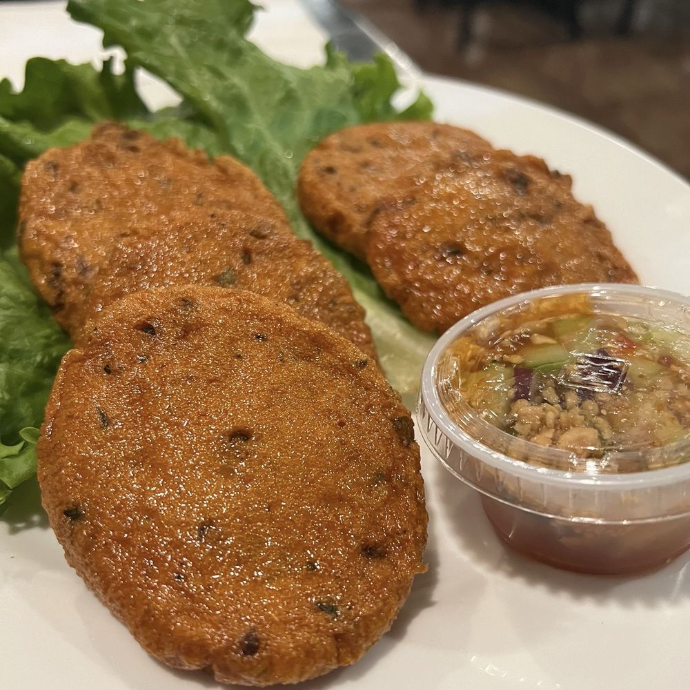Tantawan Thai Kitchen - Fish Patty Cake - Thai Near Me - West Covina, California Tantawan Thai Kitchen - Fish Patty Cake - Thai Near Me - West Covina, California