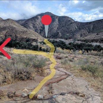 Cedar Creek Falls - At the bottom of the hill, go straight through, not left. - Hiking Near Me - Ramona, California