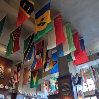 Brit's Pub - The Flags on the ceiling - Pubs Near Me - Minneapolis, Minnesota Brit's Pub - The Flags on the ceiling - Pubs Near Me - Minneapolis, Minnesota