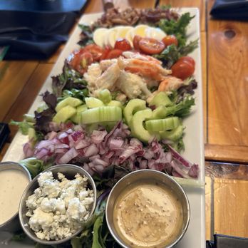 The Chart Room Restaurant - King Crab Cobb Salad - Seafood Near Me - Homer, Alaska The Chart Room Restaurant - King Crab Cobb Salad - Seafood Near Me - Homer, Alaska