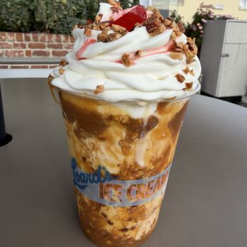 Loard's Ice Cream - Two scoop double caramel sundae - Ice Cream & Frozen Yogurt Near Me - San Leandro, California Loard's Ice Cream - Two scoop double caramel sundae - Ice Cream & Frozen Yogurt Near Me - San Leandro, California