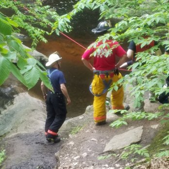Enders State Forest - Rescue trying to reach the stranded women. - Parks Near Me - Granby, Connecticut