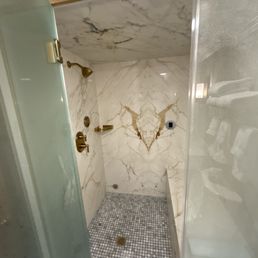 The steam shower
