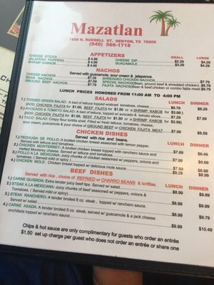 Menu photo 5 Mazatlan Restaurant Ruddell, TX Menu photo 5 Mazatlan Restaurant Ruddell, TX