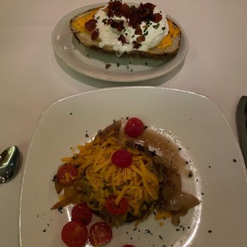 Morton's The Steakhouse - Chopped steak with grape tomatoes and lots of cheese. - Steakhouses Near Me - Hackensack, New Jersey Morton's The Steakhouse - Chopped steak with grape tomatoes and lots of cheese. - Steakhouses Near Me - Hackensack, New Jersey
