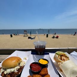 Pulled pork sandwich, Mac and cheese bites & buffalo chicken wrap Pulled pork sandwich, Mac and cheese bites & buffalo chicken wrap