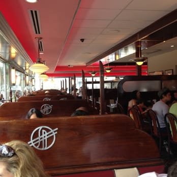 Silver Diner - Every booth has their own jute box console - Diners Near Me - Falls Church, Virginia Silver Diner - Every booth has their own jute box console - Diners Near Me - Falls Church, Virginia