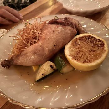 Le Majestique - Cornish hen with summer veggies; incredible - Bars Near Me - Montreal, Quebec Le Majestique - Cornish hen with summer veggies; incredible - Bars Near Me - Montreal, Quebec