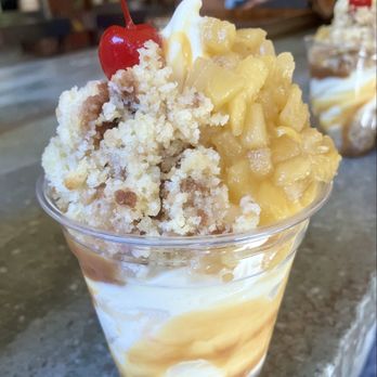 The Tropical Hideaway - Pineapple upside down sundae - Ice Cream & Frozen Yogurt Near Me - Anaheim, California The Tropical Hideaway - Pineapple upside down sundae - Ice Cream & Frozen Yogurt Near Me - Anaheim, California