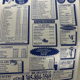 Menu/flyer in room Menu/flyer in room