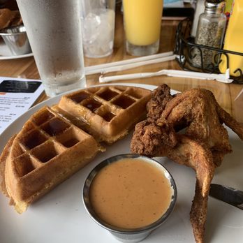 Freddie G's Chicken And Waffle - Chicken and waffles with special sauce - Waffles Near Me - St Louis, Missouri