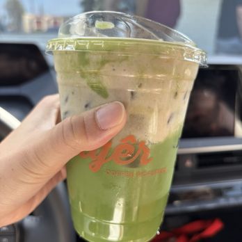 Ayer Coffee - banana matcha - Coffee & Tea Near Me - Tustin, California