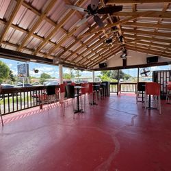 La Terrazas Bar & Restaurant - Inside seating is open-air and spacious