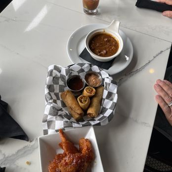 The Diner - Boom boom shrimp, Southwest chicken eggrolls and gumbo - New American Near Me - Nashville, Tennessee The Diner - Boom boom shrimp, Southwest chicken eggrolls and gumbo - New American Near Me - Nashville, Tennessee