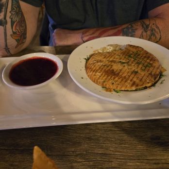 The Iron Oven - Turkey pot pie with a side of cranberry compote - Bars Near Me - Southampton, Pennsylvania The Iron Oven - Turkey pot pie with a side of cranberry compote - Bars Near Me - Southampton, Pennsylvania