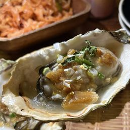 Grilled oyster