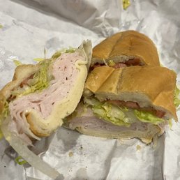 Mini Turkey and Provolone Sandwich
