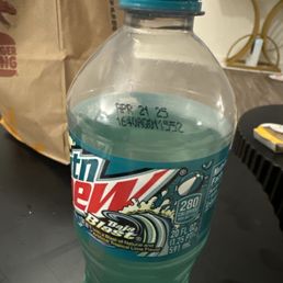Baja blast from fridge at checkout