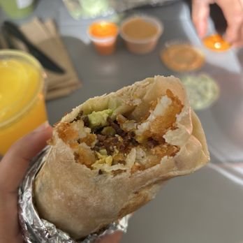 Wake and Late - Bacon burrito - Breakfast & Brunch Near Me - Pasadena, California