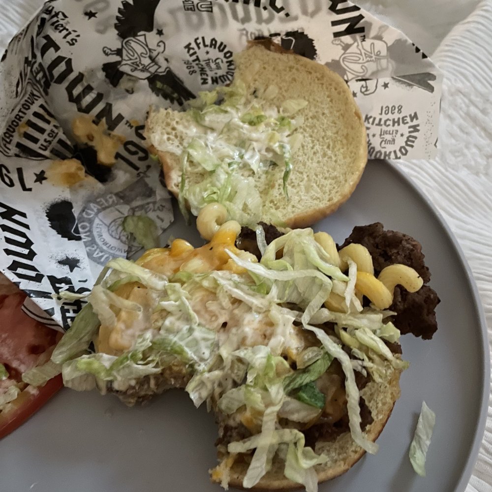 really bad Mac And Cheese Burger really bad Mac And Cheese Burger