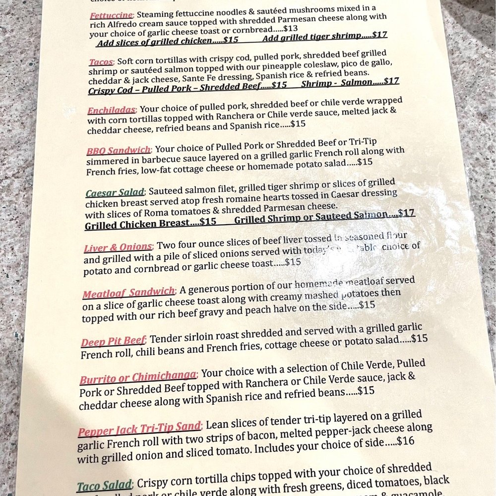 Spencer's Restaurant - Lunch special menu - Breakfast & Brunch Near Me - Bakersfield, California Spencer's Restaurant - Lunch special menu - Breakfast & Brunch Near Me - Bakersfield, California