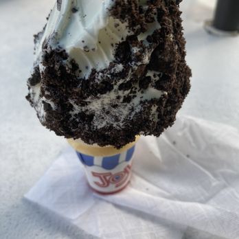 Custard Spot - Cake batter dipped in Oreo crumbs. - Ice Cream & Frozen Yogurt Near Me - Shelby Township, Michigan Custard Spot - Cake batter dipped in Oreo crumbs. - Ice Cream & Frozen Yogurt Near Me - Shelby Township, Michigan