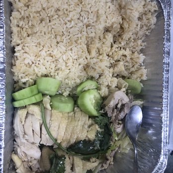 Angry Mom's Kitchen - Hainanese chicken rice - Thai Near Me - Houston, Texas