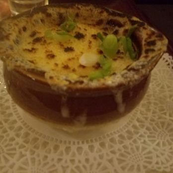 Iron Works - French onion soup - American Near Me - Warwick, Rhode Island Iron Works - French onion soup - American Near Me - Warwick, Rhode Island