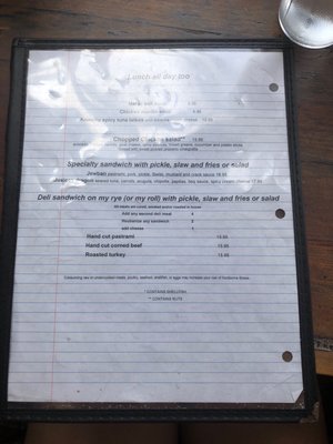 Menu photo 6 Josh's Delicatessen & Appetizing Surfside, FL