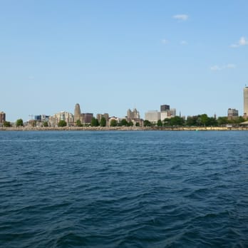Buffalo Harbor Cruises - My favorite Buffalo skyline panoramic picture taken while on the early evening cruise. - Boating Near Me - Buffalo, New York