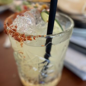 Jorge's Cantina Waco - Pepino Margarita rocked my world!! I could drink 10 of them!! - Mexican Near Me - Waco, Texas