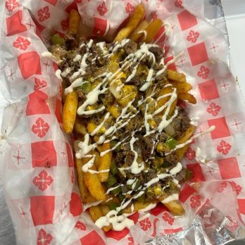Longbranch Cafe - Loaded Philly cheesesteak fries - Pizza Near Me - Tylertown, Mississippi